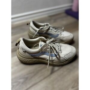 Vans Ultrarange Exo SE Shoes Mens 7.5‎ Womens 9 Beige Blue Sneakers VR3 Cush